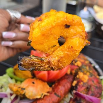Indian Summer Harlem - Shrimp from the Indian Summer Mix Grill - Indian Near Me - New York, New York Indian Summer Harlem - Shrimp from the Indian Summer Mix Grill - Indian Near Me - New York, New York
