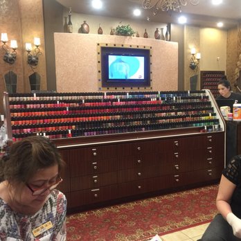 Grand Nail Salon - Looks like a decent selection of colors... - Nail Salons Near Me - McKinney, Texas Grand Nail Salon - Looks like a decent selection of colors... - Nail Salons Near Me - McKinney, Texas