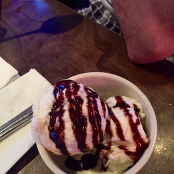 Changing Times - Two scoops of vanilla ice cream and chocolate syrup - American Near Me - Bay Shore, New York Changing Times - Two scoops of vanilla ice cream and chocolate syrup - American Near Me - Bay Shore, New York