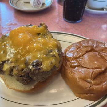 Jackson Hole Burgers - Burger with cheddar - rare - Burgers Near Me - Englewood, New Jersey Jackson Hole Burgers - Burger with cheddar - rare - Burgers Near Me - Englewood, New Jersey