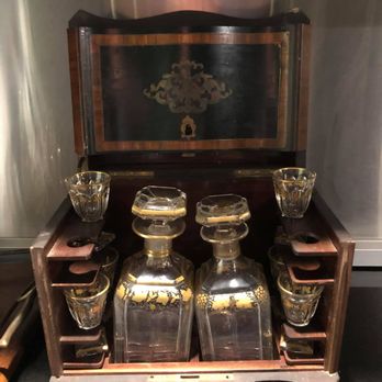 Lluria Fine Arts Services - A Napoleon III Period Spirits Chest in Boulle Style Marquetry with Original Glass, Handed by LFAS in a privately brokered liquidation, 2020 - Appraisal Services Near Me - Coral Gables, Florida Lluria Fine Arts Services - A Napoleon III Period Spirits Chest in Boulle Style Marquetry with Original Glass, Handed by LFAS in a privately brokered liquidation, 2020 - Appraisal Services Near Me - Coral Gables, Florida