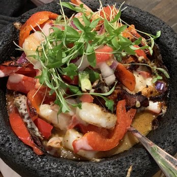 Rosa Mexican Kitchen Thornton - Mocalete Fajitas with shrimp. My husband said it was good. - Mexican Near Me - Thornton, Colorado Rosa Mexican Kitchen Thornton - Mocalete Fajitas with shrimp. My husband said it was good. - Mexican Near Me - Thornton, Colorado