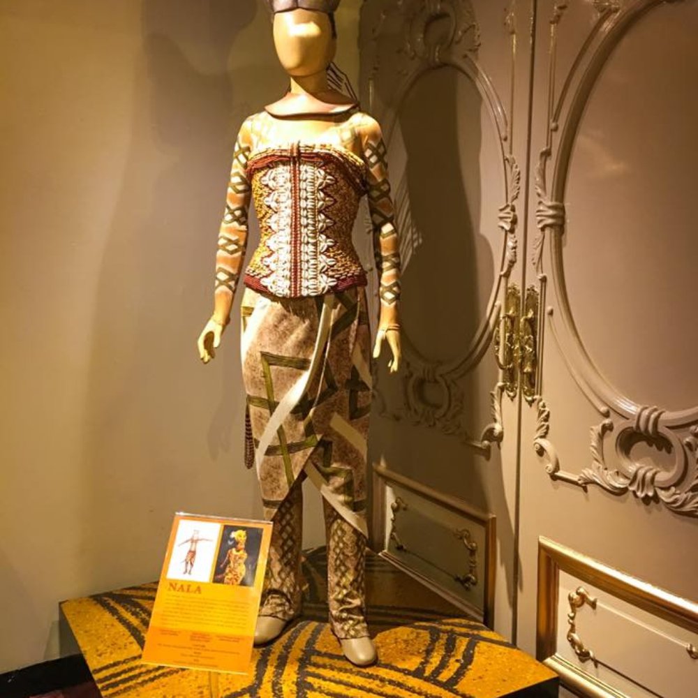 The Lion King - Amazing costume display in the gift shop - Performing Arts Near Me - London, XGL The Lion King - Amazing costume display in the gift shop - Performing Arts Near Me - London, XGL