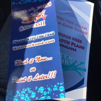 Water Works - Brochures - Car Wash Near Me - Elkridge, Maryland Water Works - Brochures - Car Wash Near Me - Elkridge, Maryland