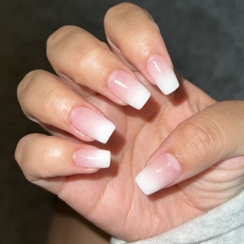 Blossom Nails - ombré dip power; done by "Son" - Nail Salons Near Me - Richfield, Minnesota