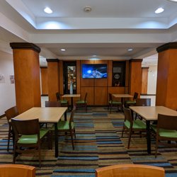 This is a view of the seating area that would be used primarily during breakfast hours.  Photo taken August 24, 2022.