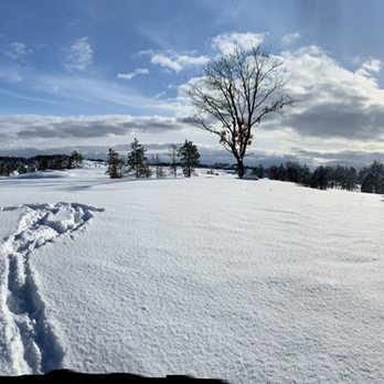 Sand Valley - Panoramic phot of winter at Sand Valley Resort! - Golf Near Me - Nekoosa, Wisconsin