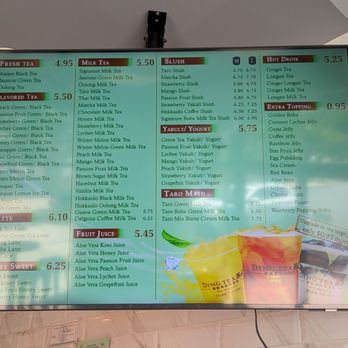 Ding Tea - Menu as of 8/15/26 - Bubble Tea Near Me - San Diego, California Ding Tea - Menu as of 8/15/26 - Bubble Tea Near Me - San Diego, California