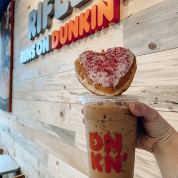 Dunkin' - Iced latte and Cupid's Choice - Coffee & Tea Near Me - Rifle, Colorado