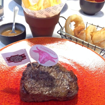 Chez Philippe - Sirloin, fries and onion rings - Barbeque Near Me - Geneva, GE