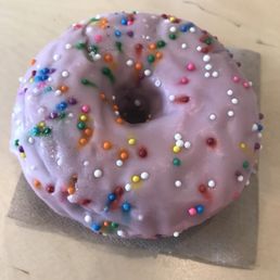 Pink Sprinkle Donut