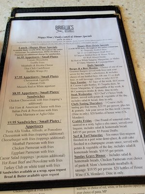 Menu photo 4 Briglia's Tavern Berlin, NJ Menu photo 4 Briglia's Tavern Berlin, NJ