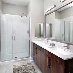 Innovative Closet Designs Inc - Shower door and mirror by ICD
