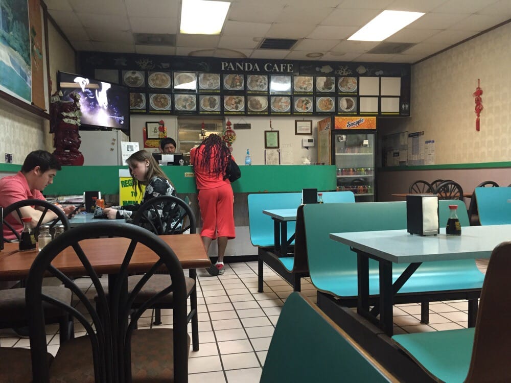 Food from Panda Cafe