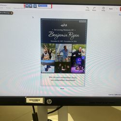 Staples - Memorial poster board
