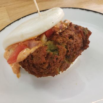 EC Diner - RW falafel bao bun - American Near Me - Ellicott City, Maryland