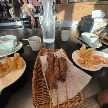 Luscious Dumplings - Beef skewers and crab Rangoon - Chinese Near Me - San Antonio, Texas Luscious Dumplings - Beef skewers and crab Rangoon - Chinese Near Me - San Antonio, Texas