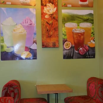 Boba Tea Bar - Interior Tea Bar, Bakersfield, CA - Coffee & Tea Near Me - Bakersfield, California