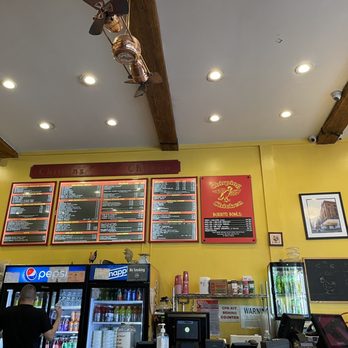 Chirping Chicken - menus and prices on the wall - American Near Me - New York, New York