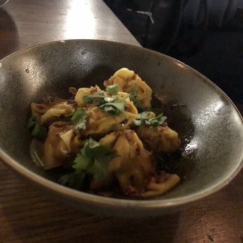 Kin Long Beach - Spicy Wonton...oh so good! - Thai Near Me - Long Beach, California
