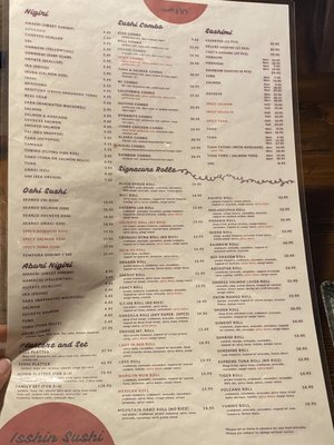 Menu photo 3 Isshin Sushi Surrey, BC Menu photo 3 Isshin Sushi Surrey, BC