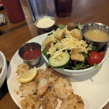 Bohemian Bull - Grilled shrimp and side salad. - Breakfast & Brunch Near Me - Mount Pleasant, South Carolina Bohemian Bull - Grilled shrimp and side salad. - Breakfast & Brunch Near Me - Mount Pleasant, South Carolina
