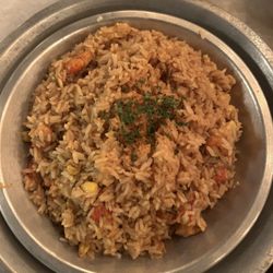 Breaux Bridge Jackson - Crawfish fried rice.