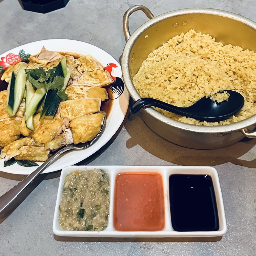 Phat Eatery - Hainanese Chicken Half - Malaysian Near Me - Katy, Texas Phat Eatery - Hainanese Chicken Half - Malaysian Near Me - Katy, Texas
