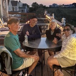 A Cape Cod Ocean Manor - Outside deck at the cape cod ocean manor overlooking the marsh