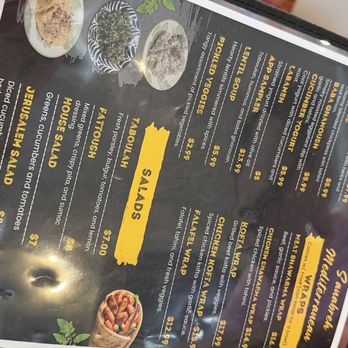 Sanabreh - Menu - Mediterranean Near Me - Houston, Texas