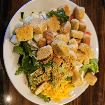 LongHorn Steakhouse - Chopped side salad with Bleu cheese dressing - Steakhouses Near Me - Albany, New York