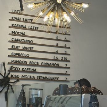 Kafeina Kafe - Menu - Coffee & Tea Near Me - Spring, Texas