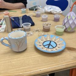 Color Me Mine - My espresso cup before it is fired