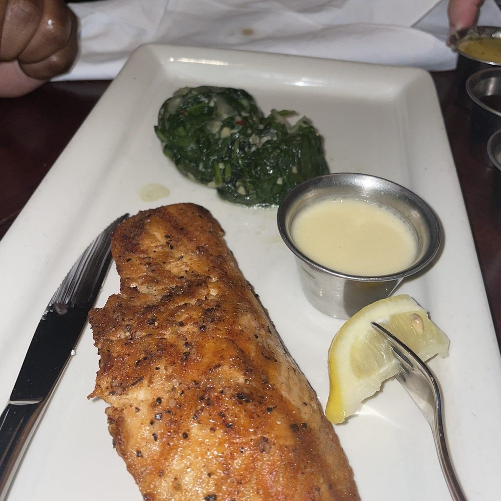 Pappadeaux Seafood Kitchen - Naked Salmon* - Seafood Near Me - Conroe, Texas