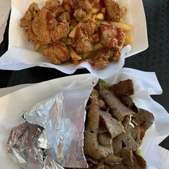 Loop Gyros - Gyro and boneless chicken meal with fries and drink - Sandwiches Near Me - Kissimmee, Florida