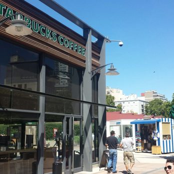 Distrito Arcos - Starbucks outdoor indoor  seating - Shopping Centers Near Me - Buenos Aires, C