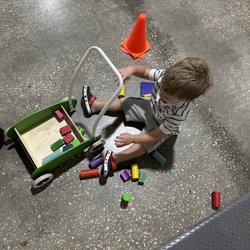 Little Play Place - Play time in the tool time area