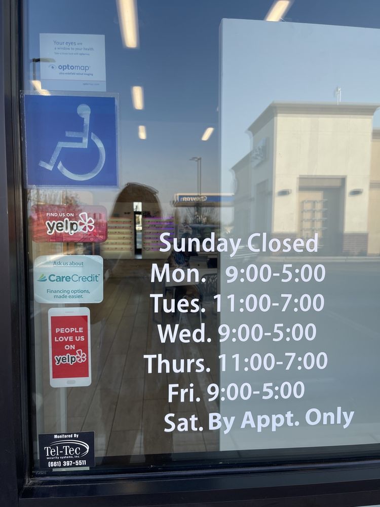 BAKERSFIELD EYE CARE OPTOMETRIC CENTER NW Updated August 2024 34