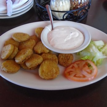 Latuff's Pizzeria - Fair fried pickles with dipping sauce - yum! - Pizza Near Me - Minneapolis, Minnesota