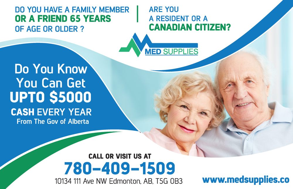 MED SUPPLIES Updated September 2024 10134 111 Avenue NW, Edmonton