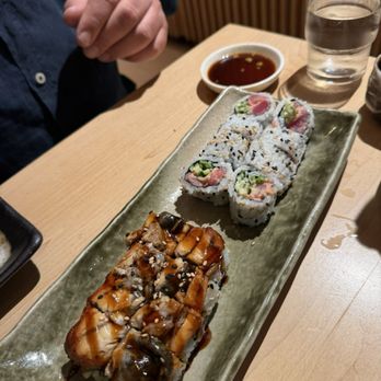 SHIKI - Eel Roll and Tuna Roll - Sushi Bars Near Me - Charleston, South Carolina
