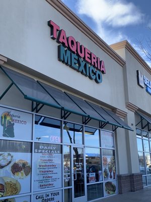 Photo of Taqueria Mexico - Albuquerque, NM, US. Main entrance