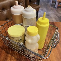 Wurst Bier Hall West - BASKET OF MUSTARDS!!!