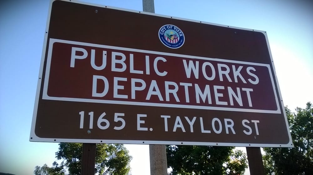 CITY OF VISTA PUBLIC WORKS DEPARTMENT Updated May 2024 1165 E