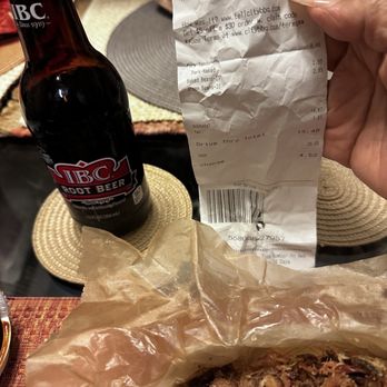 City Barbeque - My receipt and a bottle of soda I did not order I asked for Cream Soda - Barbeque Near Me - Winston-Salem, North Carolina City Barbeque - My receipt and a bottle of soda I did not order I asked for Cream Soda - Barbeque Near Me - Winston-Salem, North Carolina