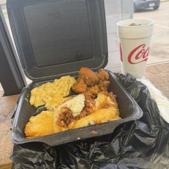 Joes Deli - Shepherd's Pie, Mac & cheese and candied yams with a drink for $11 (cash). - Chicken Wings Near Me - Alexandria, Louisiana Joes Deli - Shepherd's Pie, Mac & cheese and candied yams with a drink for $11 (cash). - Chicken Wings Near Me - Alexandria, Louisiana