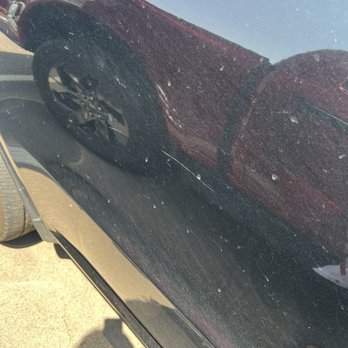 Avis Rent A Car - Scratch on car door and dirty - Car Rental Near Me - Union Gap, Washington