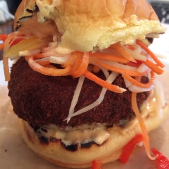 Stocked Cafe - Crispy chicken sandwich - New American Near Me - Brooklyn, New York Stocked Cafe - Crispy chicken sandwich - New American Near Me - Brooklyn, New York