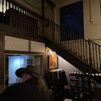 Wine Therapist - a man standing in a wine cellar - Wineries Near Me - Dallas, Texas