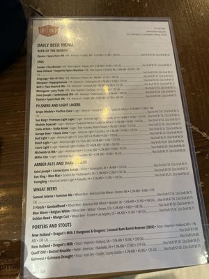 Menu photo 1 The District Tap Downtown Indianapolis, IN Menu photo 1 The District Tap Downtown Indianapolis, IN